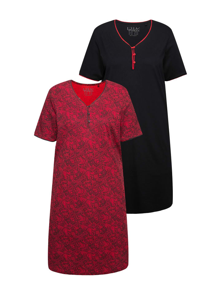 Ночная рубашка Ulla Popken, цвет salsa
Ночная рубашка Ulla Popken, цвет salsa