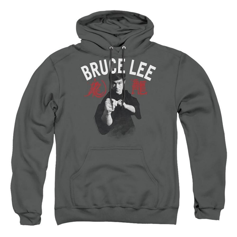 Толстовка с капюшоном для взрослых Брюса Ли Ready Licensed Character, цвет Charcoal
Толстовка с капюшоном для взрослых Брюса Ли Ready Licensed Character, цвет Charcoal