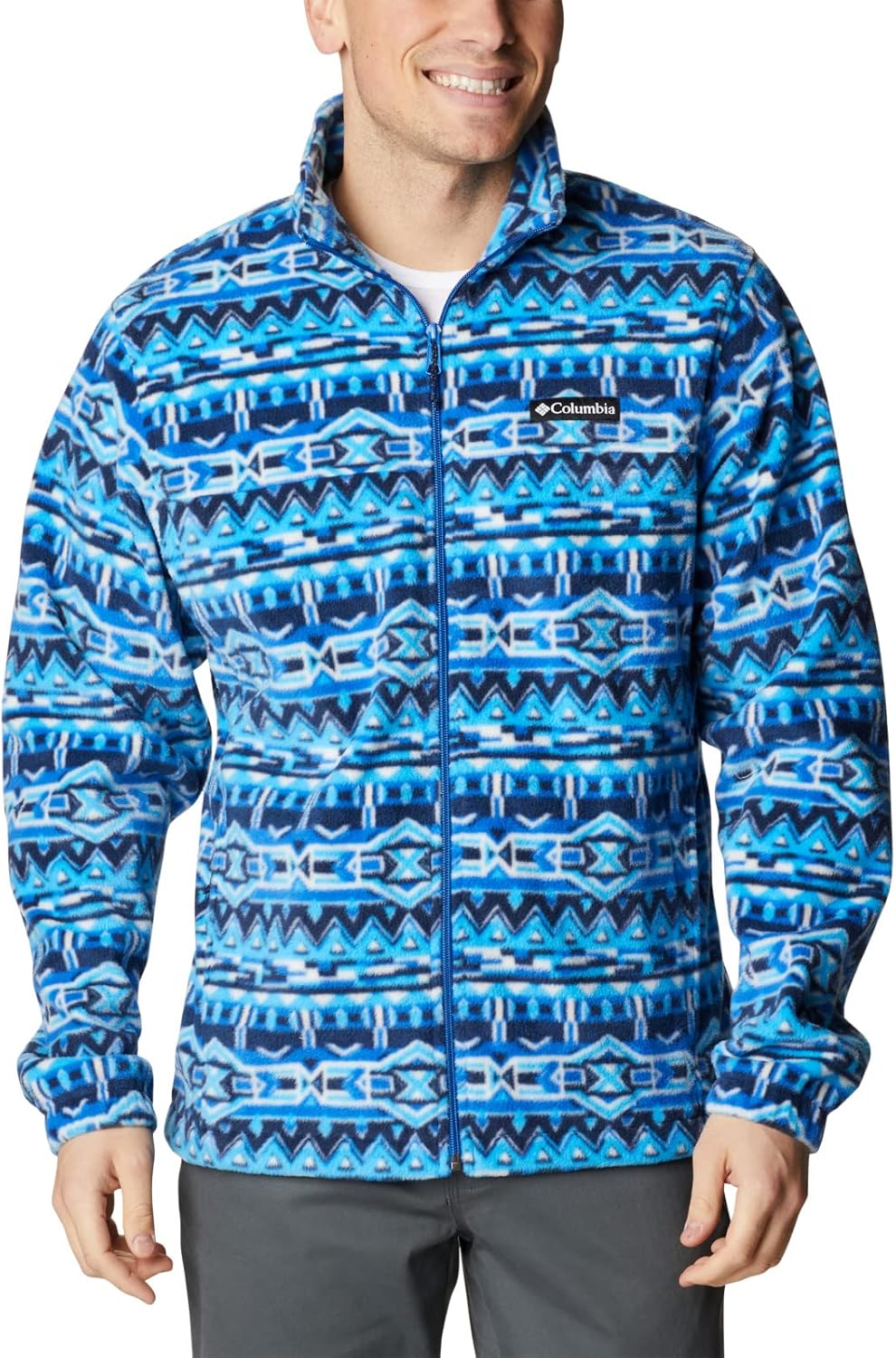 Columbia мужская куртка Steens Mountain Printed, Bright Indigo 80S Stripe Print
Columbia мужская куртка Steens Mountain Printed, Bright Indigo 80S Stripe Print