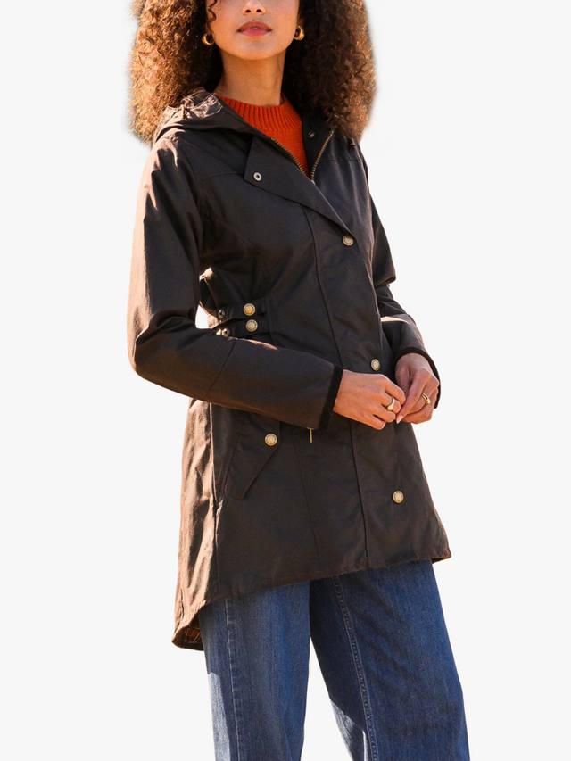 Пальто для верховой езды из вощеного хлопка Celtic & Co., темно-коричневый
Пальто для верховой езды из вощеного хлопка Celtic & Co., темно-коричневый