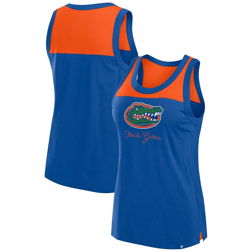 Женская майка Fanatics Royal Florida Gators Crosley с цветными блоками Fanatics Brands - White Label, цвет Fld Blue
Женская майка Fanatics Royal Florida Gators Crosley с цветными блоками Fanatics Brands - White Label, цвет Fld Blue