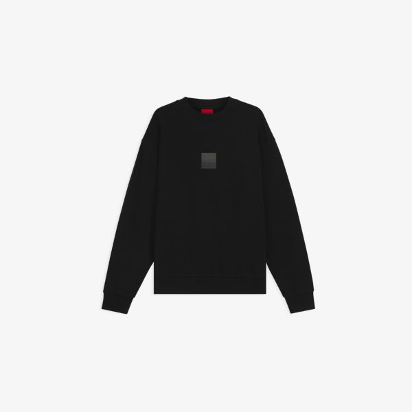 Свитшот Hugo из хлопка с принтом бренда, черный
Свитшот Hugo из хлопка с принтом бренда, черный