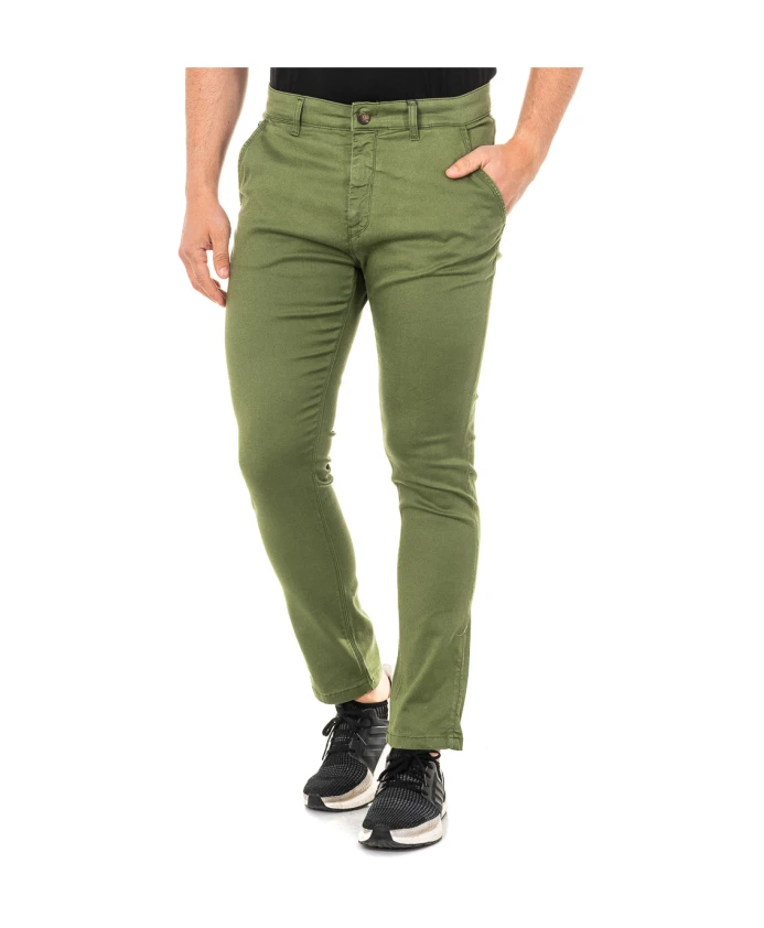 Брюки на пуговицах и молнии. La Martina, зеленый
Брюки на пуговицах и молнии. La Martina, зеленый