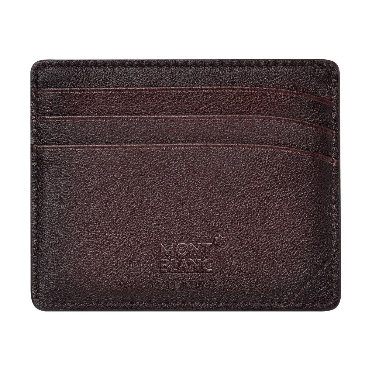 MONTBLANC Кожаный картхолдер, мужской кошелек Brown
MONTBLANC Кожаный картхолдер, мужской кошелек Brown