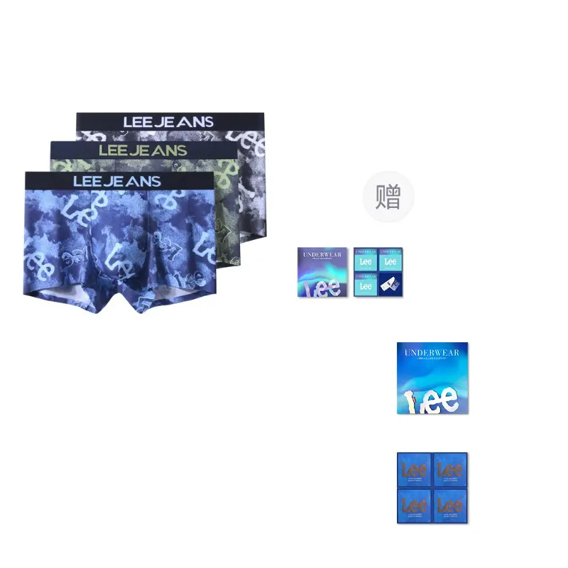 Lee Подарочные боксы мужского белья 3 шт
Lee Подарочные боксы мужского белья 3 шт