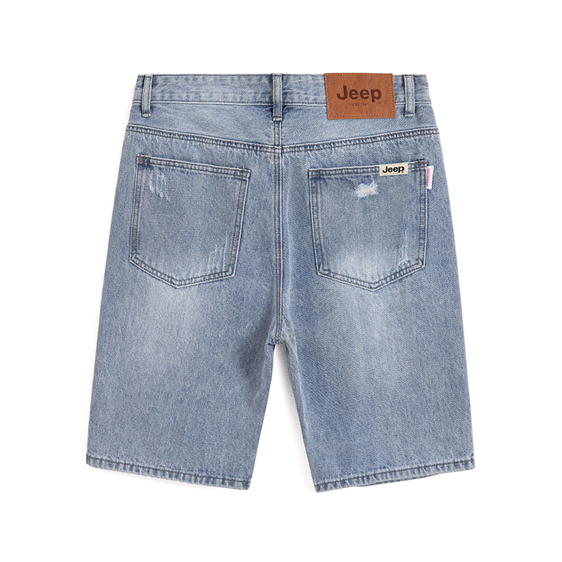 Джинсовые шорты мужские синие Jeep
Джинсовые шорты мужские синие Jeep