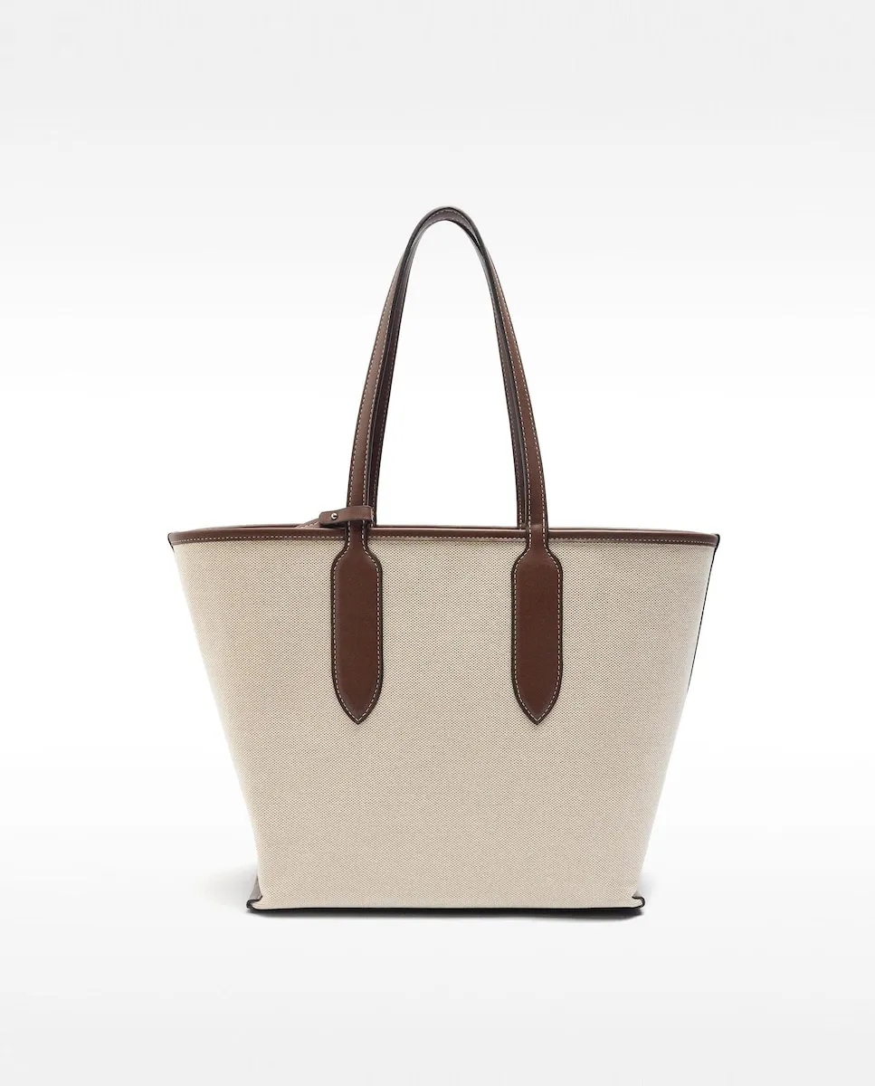 Сумка-шоппер на плечо с реверсивным дизайном, застёжкой-молнией и съёмным косметичком Parfois, пастельно-розовый
Сумка-шоппер на плечо с реверсивным дизайном, застёжкой-молнией и съёмным косметичком Parfois, пастельно-розовый