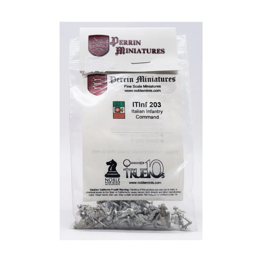 Итальянское пехотное командование, WWII Miniatures - Italian (10mm) (Perrin Miniatures)
Итальянское пехотное командование, WWII Miniatures - Italian (10mm) (Perrin Miniatures)