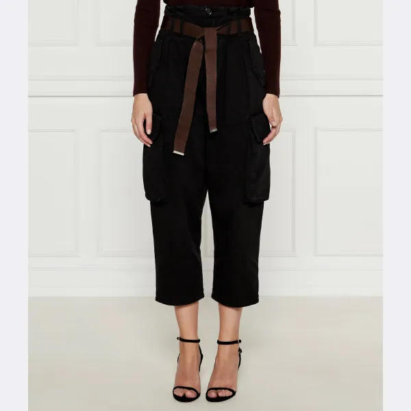 Брюки карго стандартного кроя Pinko, черный
Брюки карго стандартного кроя Pinko, черный