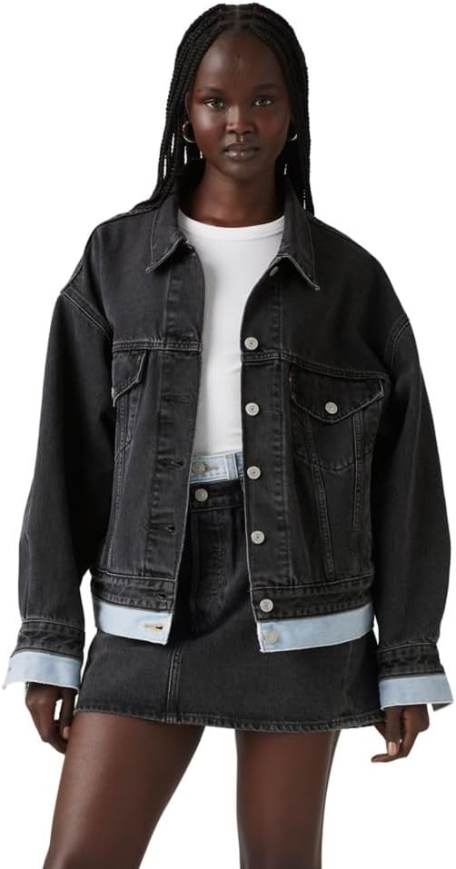 Levi's Женская куртка-тракер в стиле 90-х, Layer Cake 
Levi's Женская куртка-тракер в стиле 90-х, Layer Cake