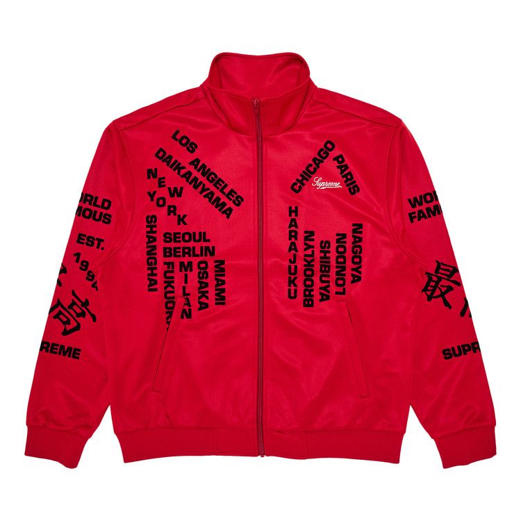 Спортивная куртка Supreme Worldwide Tricot Track Jacket, Red
Спортивная куртка Supreme Worldwide Tricot Track Jacket, Red