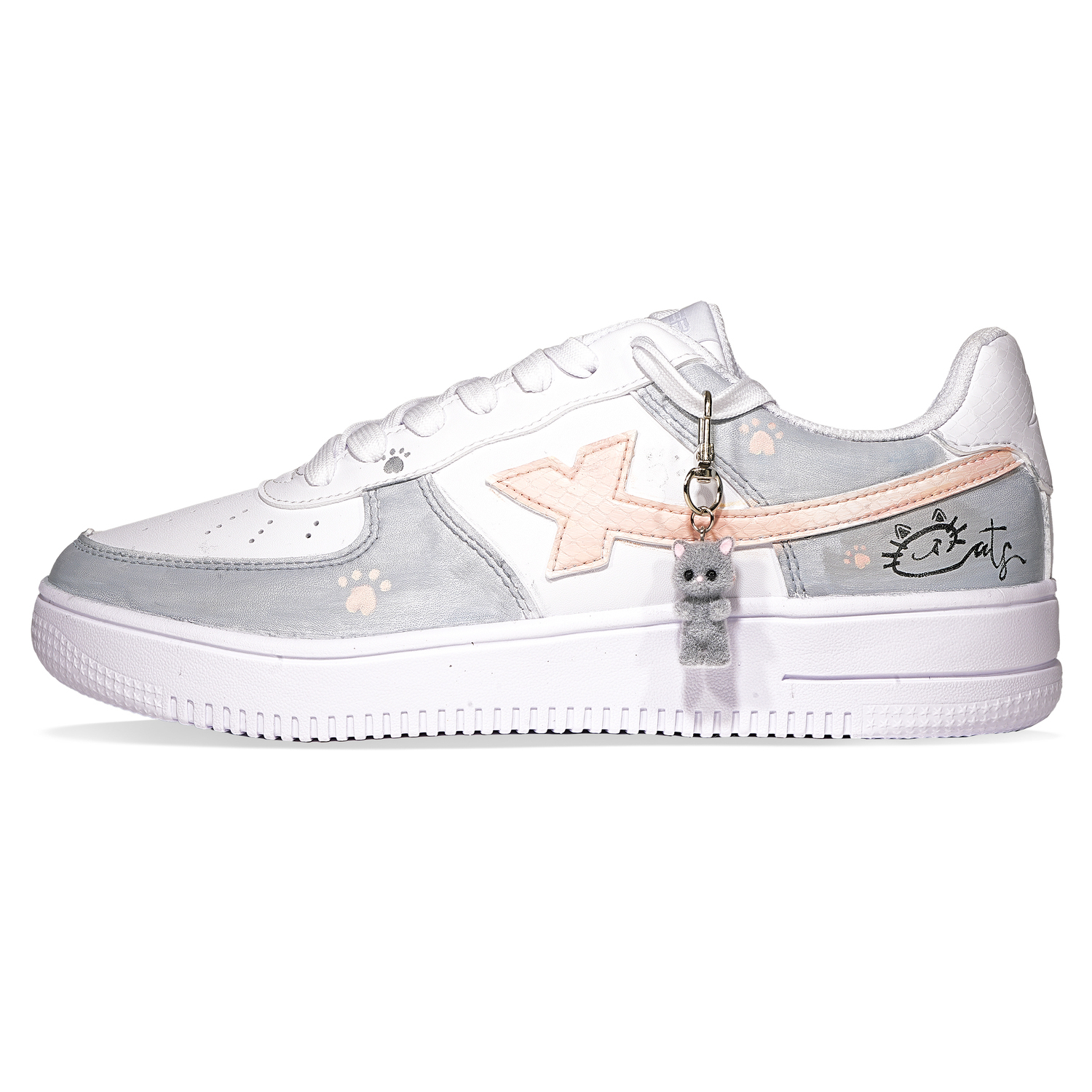 XTEP Кроссовки Air Force One нескользящие амортизирующие износостойкие низкие скейтерские унисекс бело-серые, цвет White Gray
XTEP Кроссовки Air Force One нескользящие амортизирующие износостойкие низкие скейтерские унисекс бело-серые, цвет White Gray