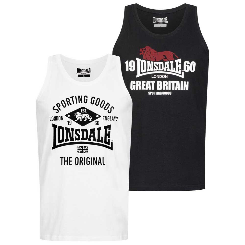 Футболка Lonsdale Biggin 2 шт, разноцветный
Футболка Lonsdale Biggin 2 шт, разноцветный