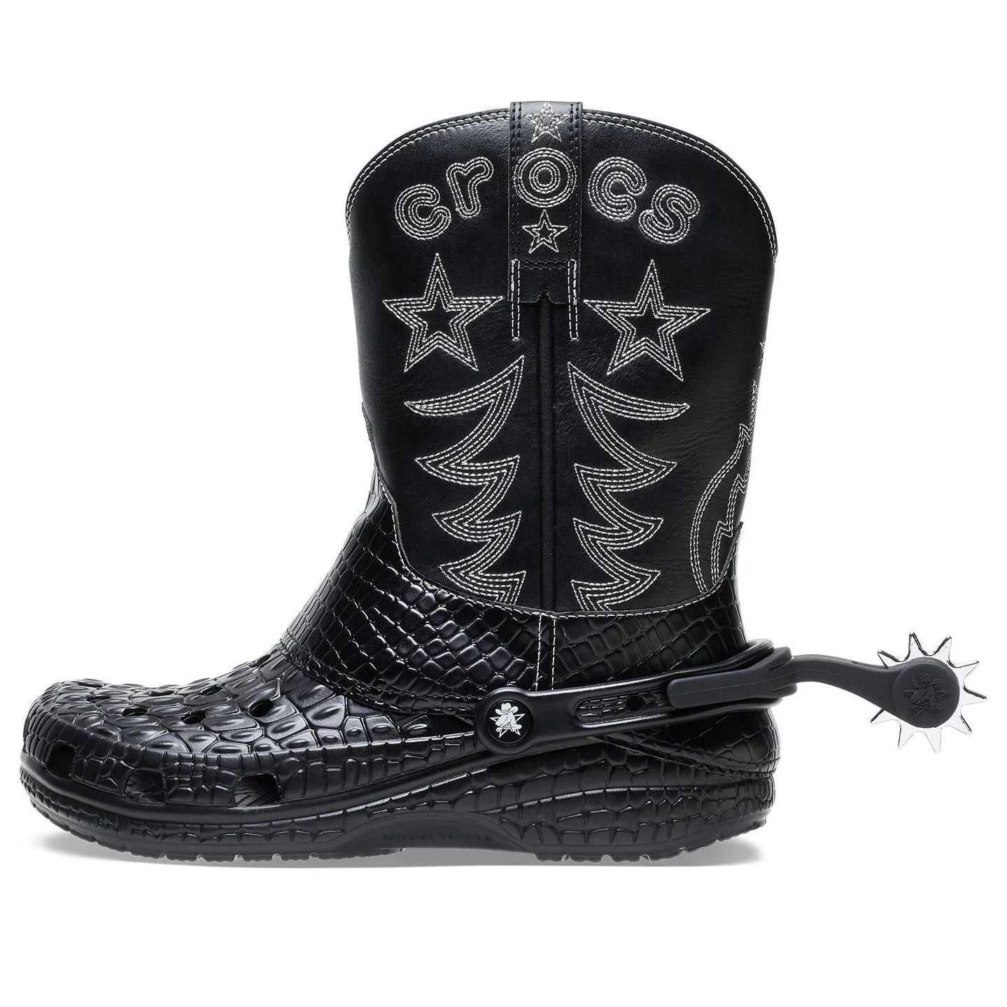 Кроссовки Crocs Classic Cowboy Boot 'Black'
Кроссовки Crocs Classic Cowboy Boot 'Black'