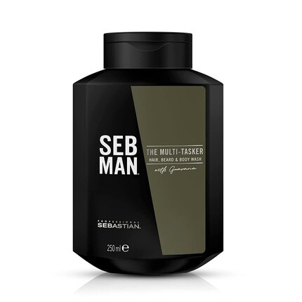 SEB MAN The Multitasker 3-in-1 Shampoo Шампунь для бороды и гель для душа с экстрактом гуараны и стимулирующим ароматом бергамота и розового перца 250 мл
SEB MAN The Multitasker 3-in-1 Shampoo Шампунь для бороды и гель для душа с экстрактом гуараны и стимулирующим ароматом бергамота и розового перца 250 мл