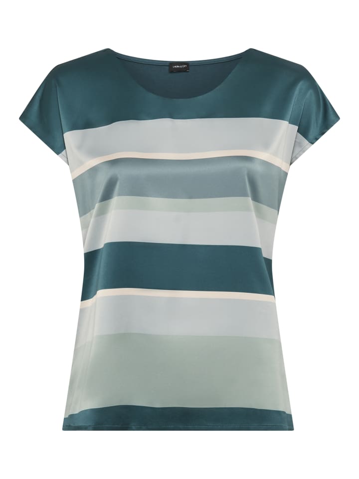 Блузка-рубашка цвета петролеум-мяты Laura Scott
Блузка-рубашка цвета петролеум-мяты Laura Scott