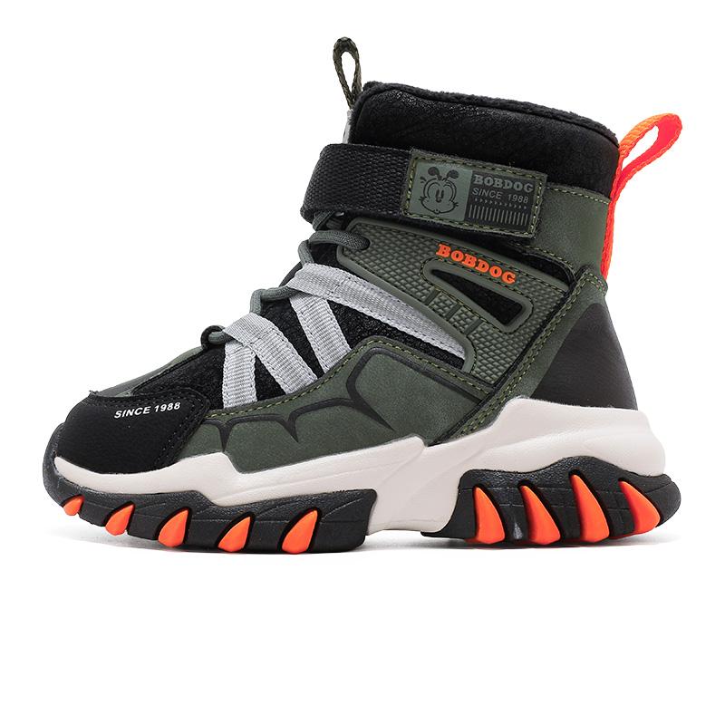 Нескользящие, легкие, амортизирующие детские хлопковые ботинки для детей BOBDOG, черный/зеленый
Нескользящие, легкие, амортизирующие детские хлопковые ботинки для детей BOBDOG, черный/зеленый