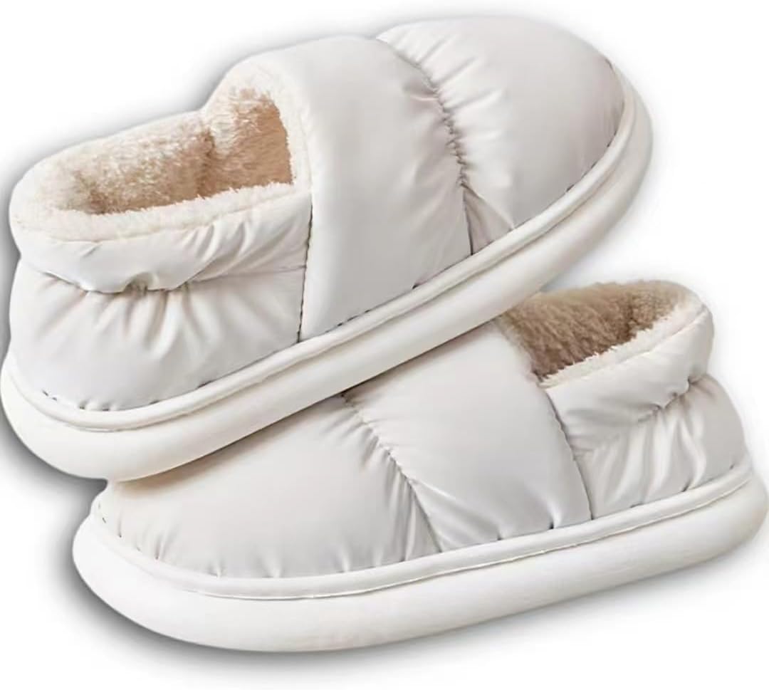 Стеганые домашние тапочки-пуховики с полным покрытием стопы, ультрамягкой хлопковой подкладкой, флисовой подкладкой и нескользящей подошвой, обеспечивающие комфорт и тепло в течение всего дня, подходят для женщин и мужчин Auraglor, белый
Стеганые домашние тапочки-пуховики с полным покрытием стопы, ультрамягкой хлопковой подкладкой, флисовой подкладкой и нескользящей подошвой, обеспечивающие комфорт и тепло в течение всего дня, подходят для женщин и мужчин Auraglor, белый