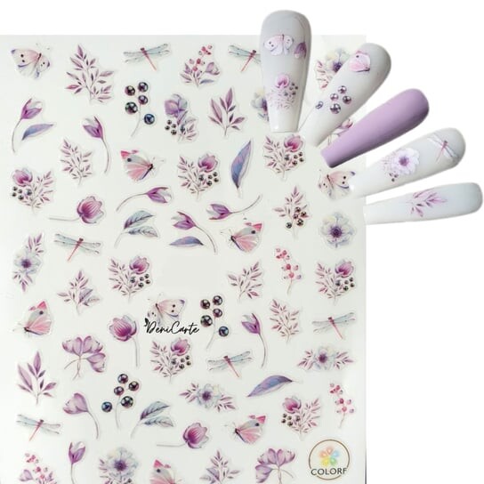 Самоклеящиеся наклейки для украшения ногтей Deni Carte
Самоклеящиеся наклейки для украшения ногтей Deni Carte