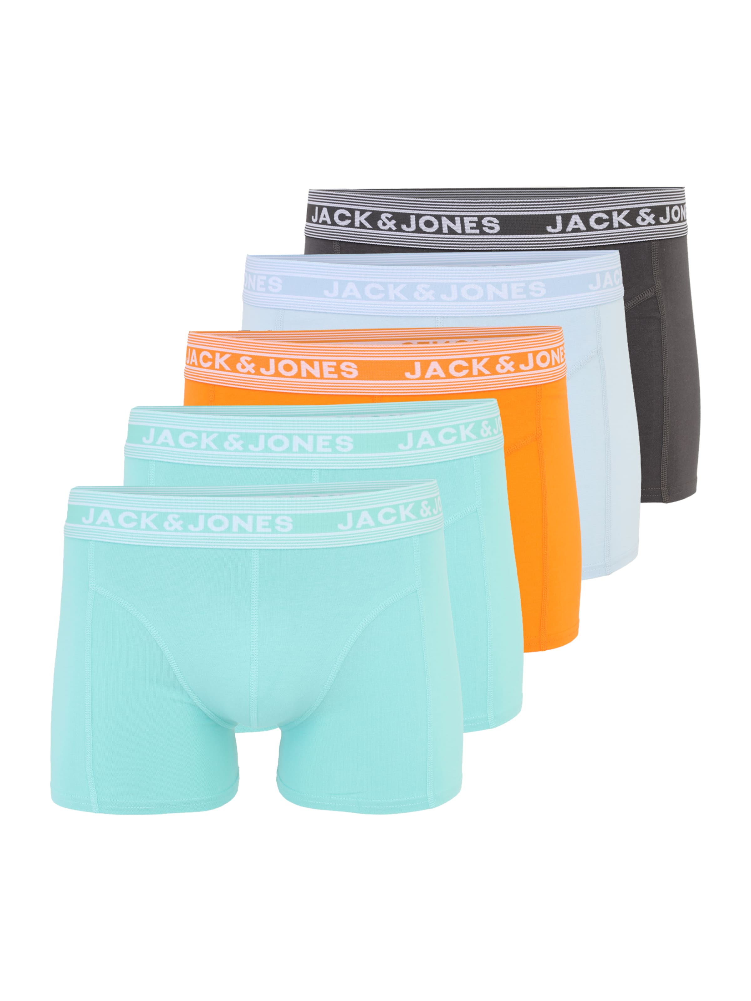 JACK & JONES Трусы боксеры 'JACHUSH' в цветах Pastel Blue, Anthracite, Mint, Orange
JACK & JONES Трусы боксеры 'JACHUSH' в цветах Pastel Blue, Anthracite, Mint, Orange