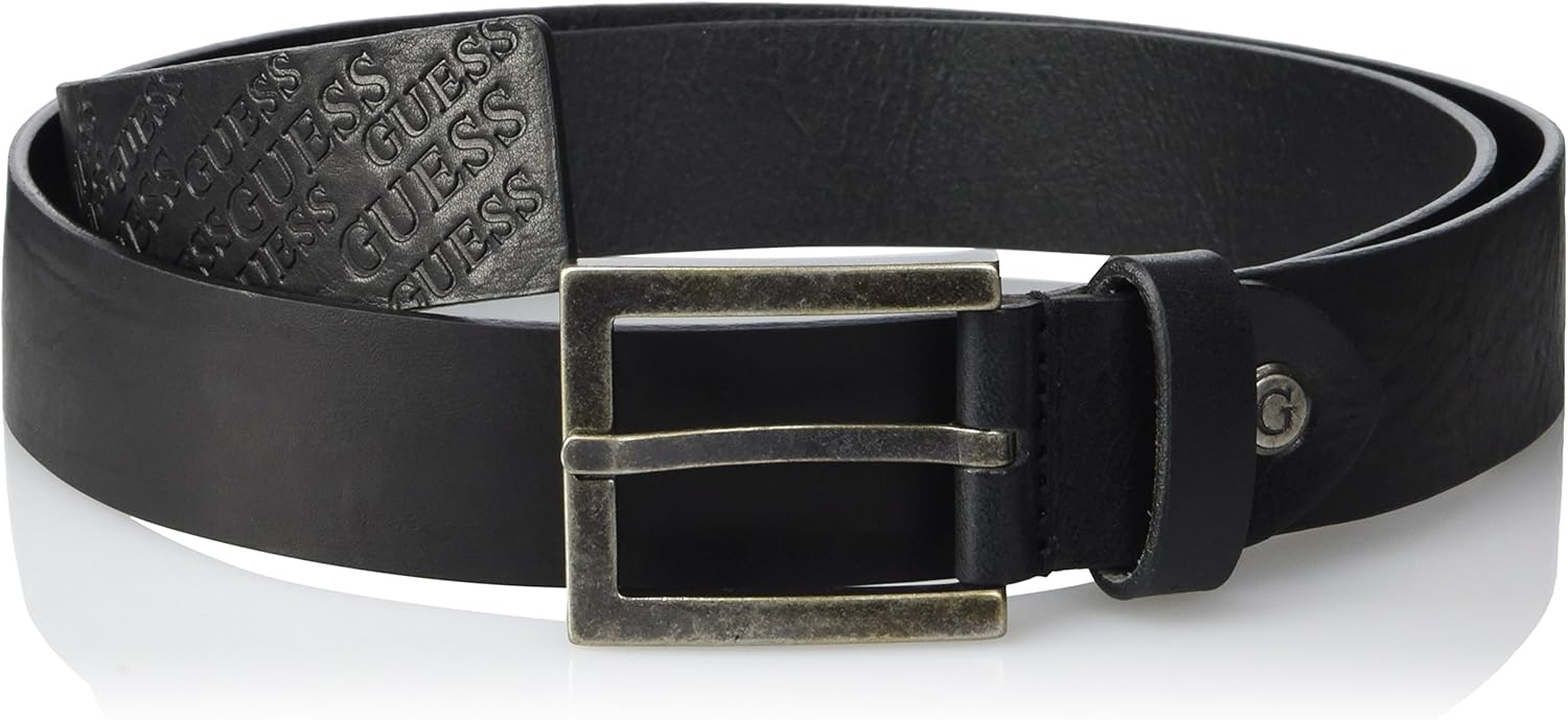 GUESS Cintura Casual Chic мужской ремень в Pelle, Black (Bla)
GUESS Cintura Casual Chic мужской ремень в Pelle, Black (Bla)