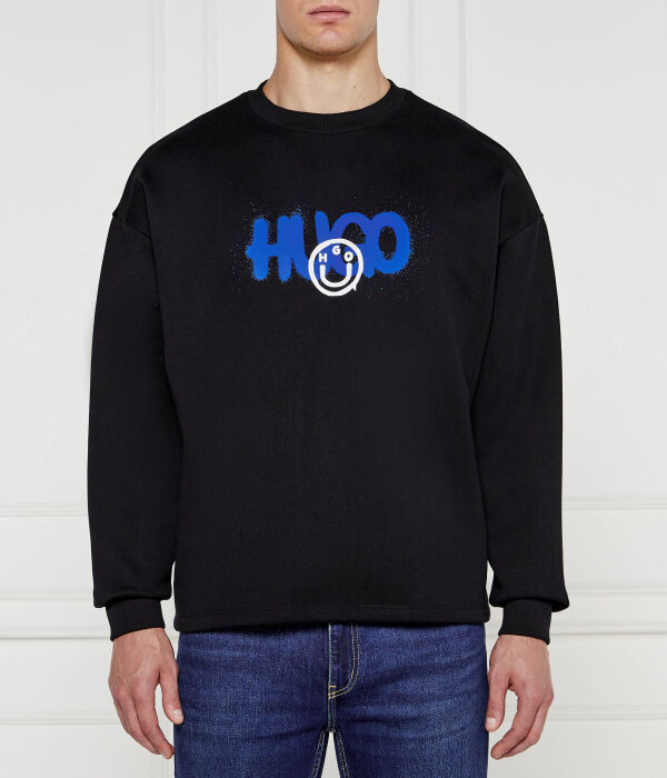 Свитер нимайлонг Regular fit Hugo Blue, черный
Свитер нимайлонг Regular fit Hugo Blue, черный