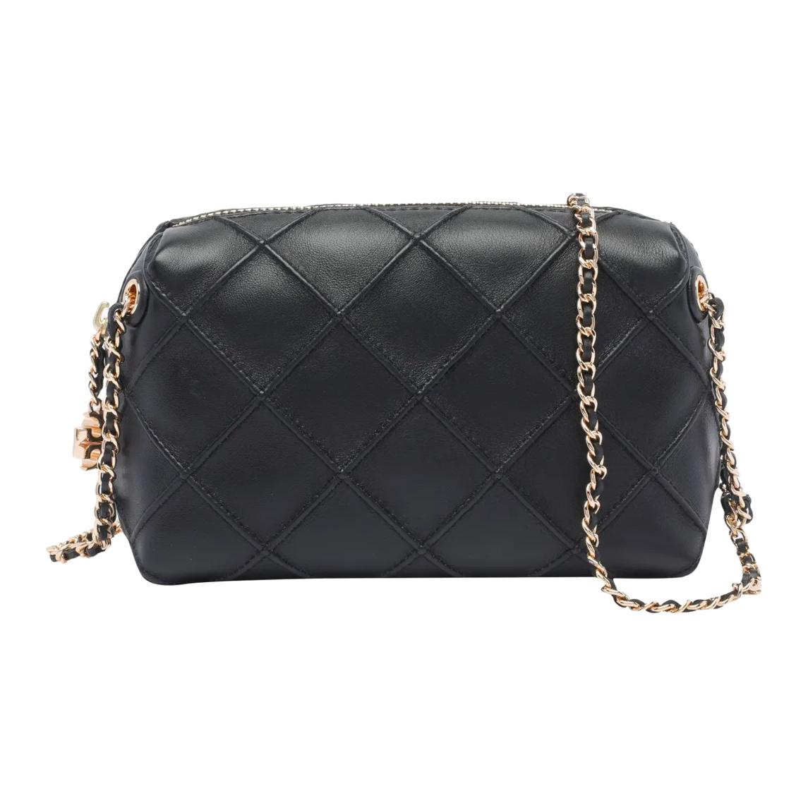 TORY BURCH Сумка через плечо из овчины женская черная
TORY BURCH Сумка через плечо из овчины женская черная