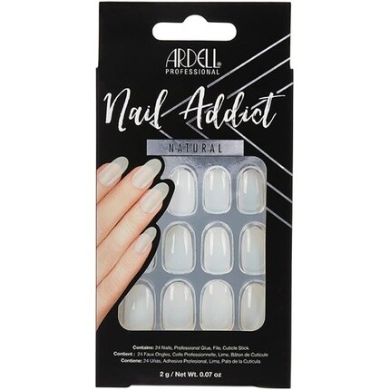Nail Addict Натуральный Стиль Искусственные Ногти Салонные Качественные Типсы Для Дома Натуральный Овальный, Ardell
Nail Addict Натуральный Стиль Искусственные Ногти Салонные Качественные Типсы Для Дома Натуральный Овальный, Ardell