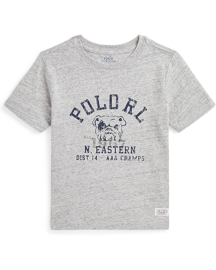 Футболка Polo Ralph Lauren Kids Cotton Jersey Graphic Tee, цвет Salt & Pepper Heather
Футболка Polo Ralph Lauren Kids Cotton Jersey Graphic Tee, цвет Salt & Pepper Heather