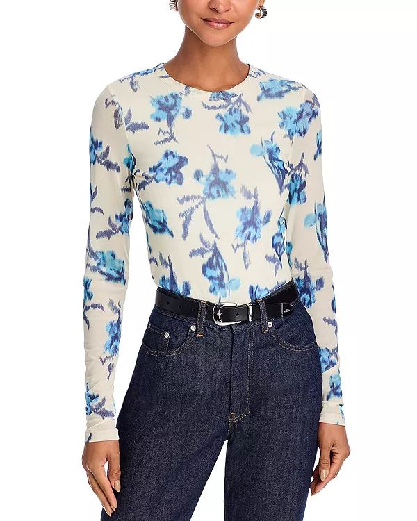 Футболка с длинным рукавом из сетчатой ткани с принтом Yana Rag & Bone, белый
Футболка с длинным рукавом из сетчатой ткани с принтом Yana Rag & Bone, белый