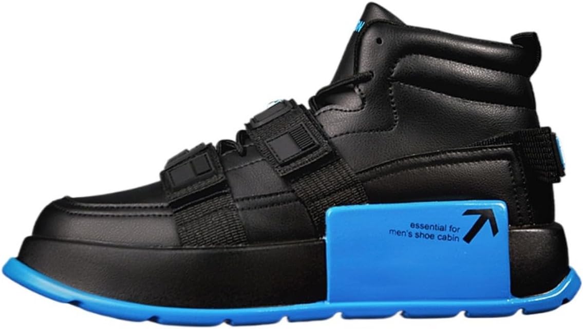 Кроссовки ZIXCPLAZ Modern Chic Y2K на платформе для мужчин, увеличение роста на 5 см, удобные повседневные сандалии с застежкой и смелым дизайном, синий
Кроссовки ZIXCPLAZ Modern Chic Y2K на платформе для мужчин, увеличение роста на 5 см, удобные повседневные сандалии с застежкой и смелым дизайном, синий