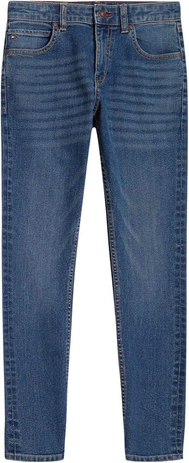 Джинсы Tommy Hilfiger Boys Legacy с пятью карманами, эластичные, облегающие, Classic Canyon
Джинсы Tommy Hilfiger Boys Legacy с пятью карманами, эластичные, облегающие, Classic Canyon