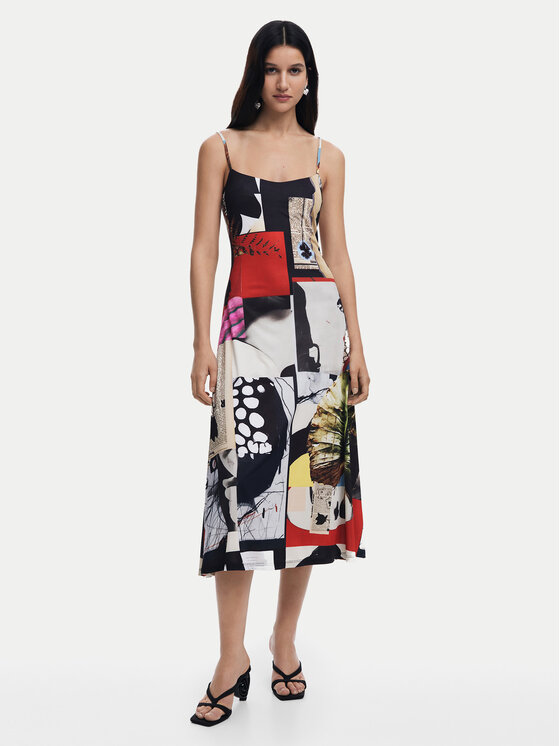 Платье на каждый день стандартный крой Newspaper Coll 25SWVK40 Desigual, мультиколор
Платье на каждый день стандартный крой Newspaper Coll 25SWVK40 Desigual, мультиколор