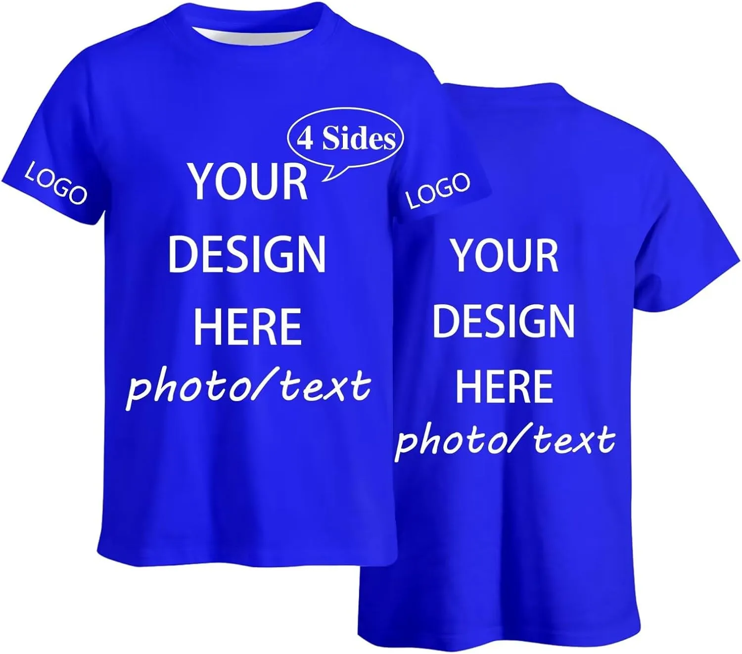 Футболка мужская custom с принтом на 4 сторонах PIUTH
Футболка мужская custom с принтом на 4 сторонах PIUTH