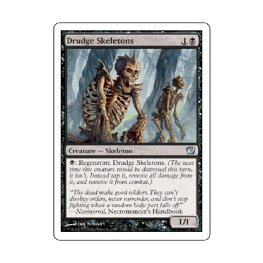 CCG Скелеты-драджи (U), MTG - 9th Edition
CCG Скелеты-драджи (U), MTG - 9th Edition
