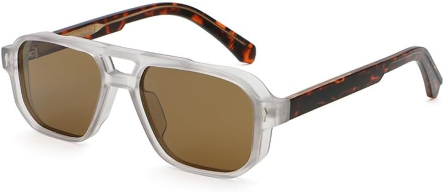 поляризованные солнцезащитные очки для вождения, квадратные мужские, с двойной перемычкой, квадратные солнцезащитные очки для женщин, защита от ультрафиолета UV400, серые, коричневые, из ацетата, подарок WNCKSQ, Grey Leopard Brown
поляризованные солнцезащитные очки для вождения, квадратные мужские, с двойной перемычкой, квадратные солнцезащитные очки для женщин, защита от ультрафиолета UV400, серые, коричневые, из ацетата, подарок WNCKSQ, Grey Leopard Brown