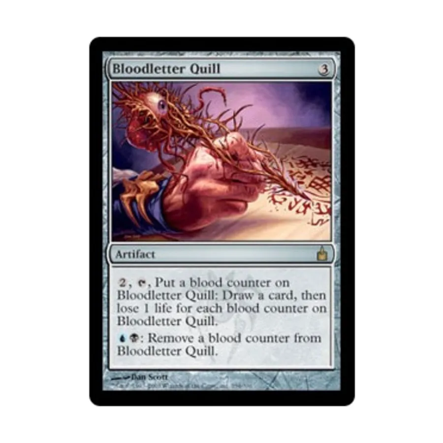 CCG Перо кровопускателя (клавиша R), MTG - Ravnica
CCG Перо кровопускателя (клавиша R), MTG - Ravnica