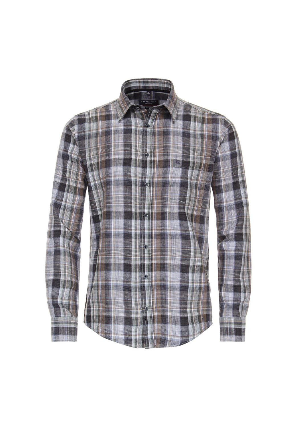 Мужская повседневная рубашка в клетку повседневного кроя CASAMODA, серый
Мужская повседневная рубашка в клетку повседневного кроя CASAMODA, серый