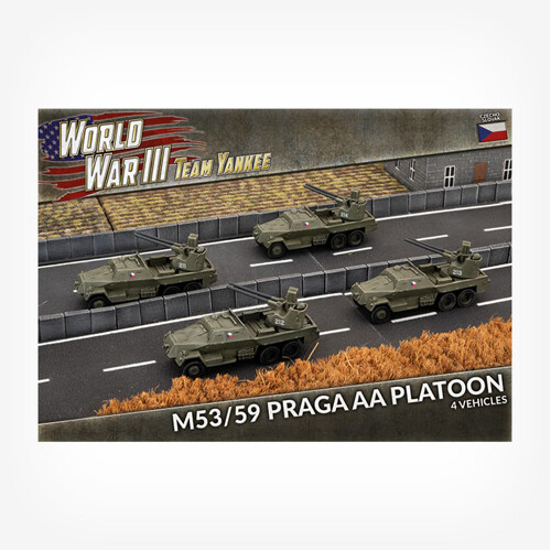 Фигурки M53/59 Praga Aa Platoon (X4)
Фигурки M53/59 Praga Aa Platoon (X4)