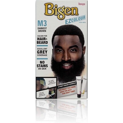 Bigen EZ Color для мужчин Перманентная краска для волос и бороды M3 Самый темный коричневый
Bigen EZ Color для мужчин Перманентная краска для волос и бороды M3 Самый темный коричневый