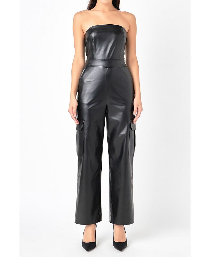 Женский комбинезон карго без рукавов Grey Lab, черный
Женский комбинезон карго без рукавов Grey Lab, черный