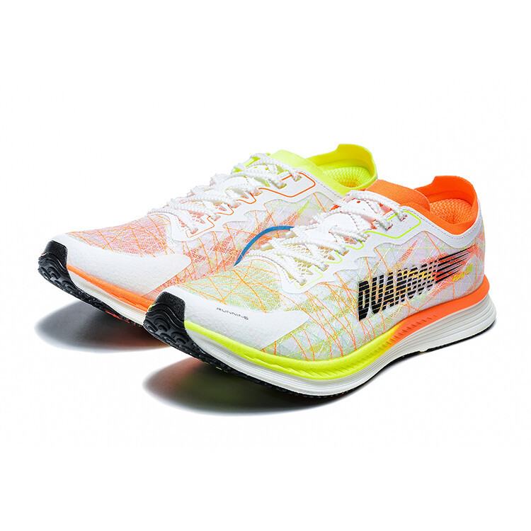 Кроссовки унисекс с низким верхом оранжево-красные флуоресцентно-зеленые Duangou 
Кроссовки унисекс с низким верхом оранжево-красные флуоресцентно-зеленые Duangou