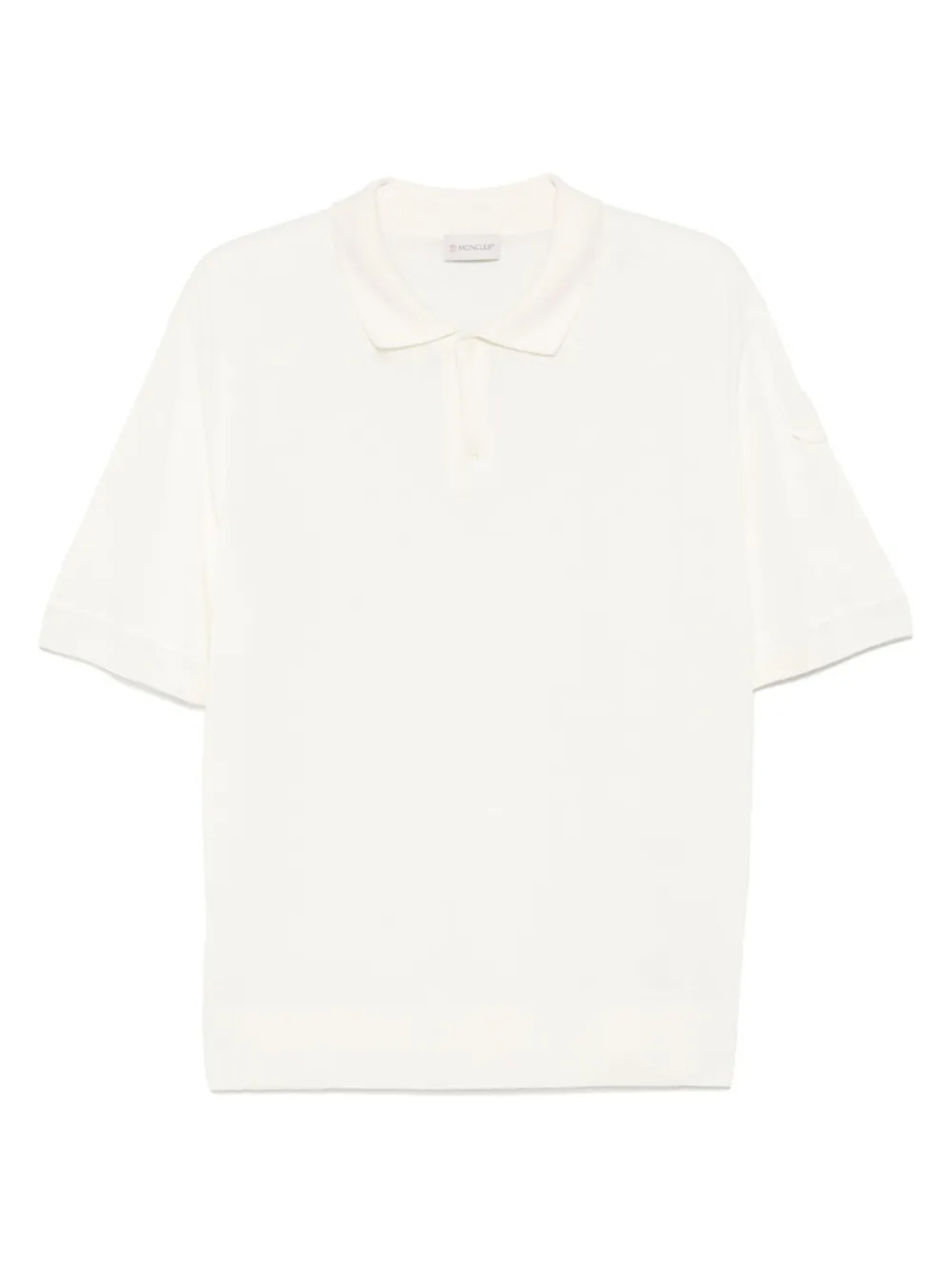 Рубашка поло тонкой вязки Moncler, нейтральный
Рубашка поло тонкой вязки Moncler, нейтральный