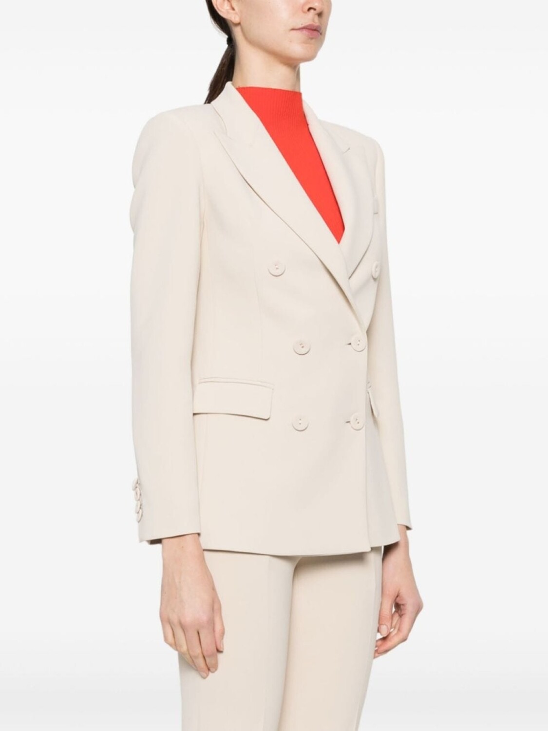 Двубортный пиджак Blanca Vita, бежевый
Двубортный пиджак Blanca Vita, бежевый