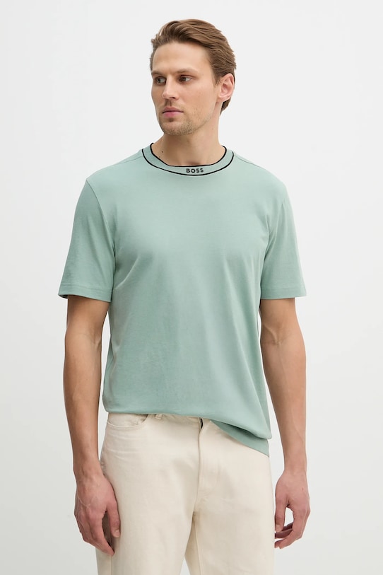 Хлопковая футболка tee 5 BOSS Green, бирюзовый, Зеленый, Хлопковая футболка tee 5 BOSS Green, бирюзовый
Хлопковая футболка tee 5 BOSS Green, бирюзовый, Зеленый, Хлопковая футболка tee 5 BOSS Green, бирюзовый