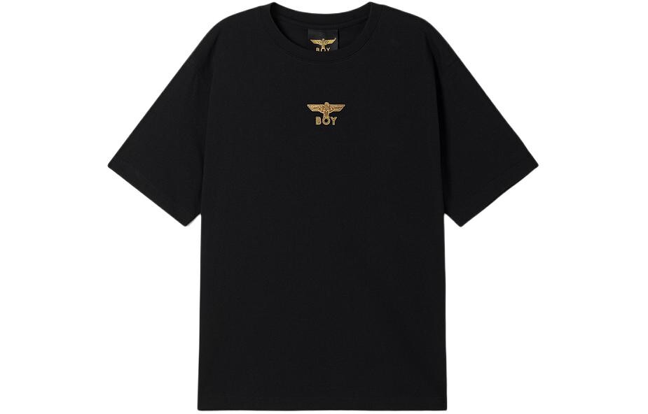 Футболка унисекс черная Boy London, черный 
Футболка унисекс черная Boy London, черный