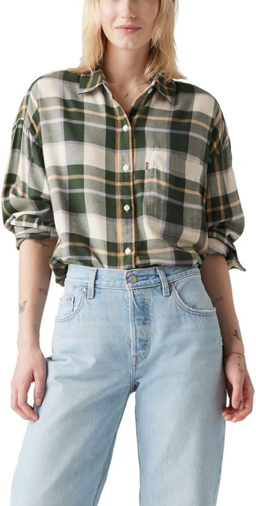Женская фланель Levi's Henri, Sarina Python Green
Женская фланель Levi's Henri, Sarina Python Green