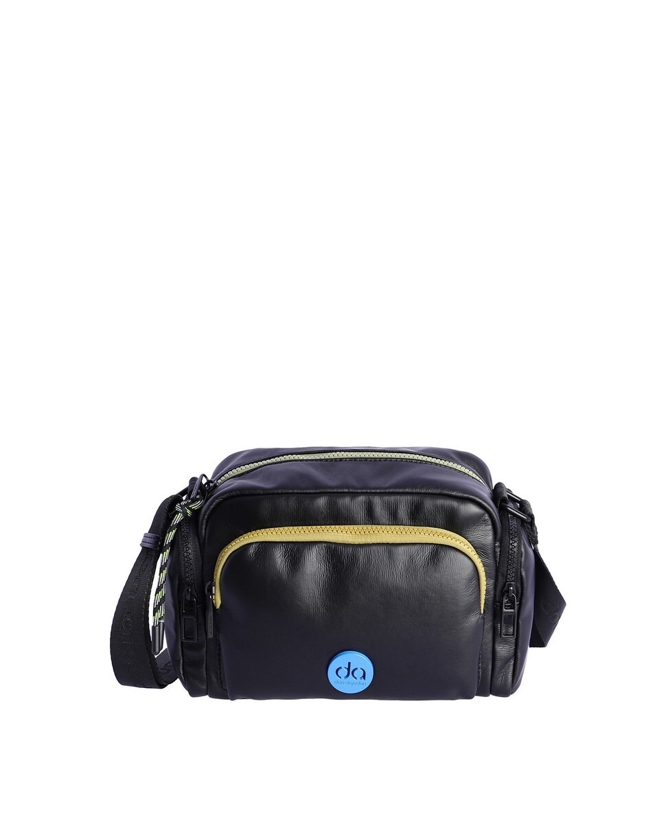 Женская сумка через плечо Elvira черная на молнии Don Algodón, черный
Женская сумка через плечо Elvira черная на молнии Don Algodón, черный