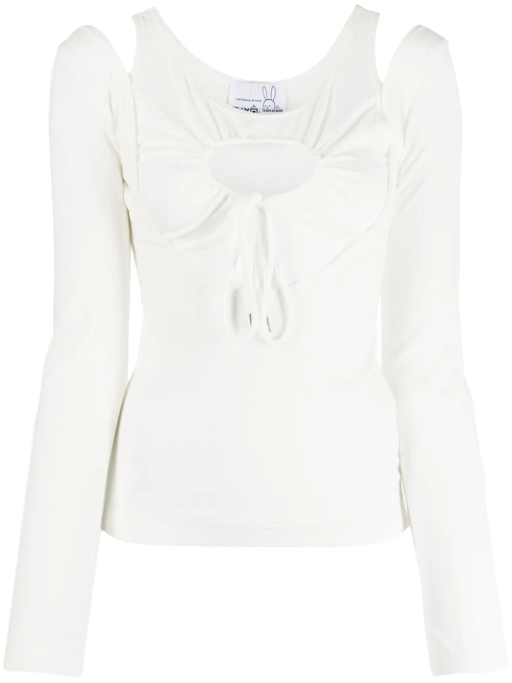 Футболка Heart с длинными рукавами Natasha Zinko, белый
Футболка Heart с длинными рукавами Natasha Zinko, белый
