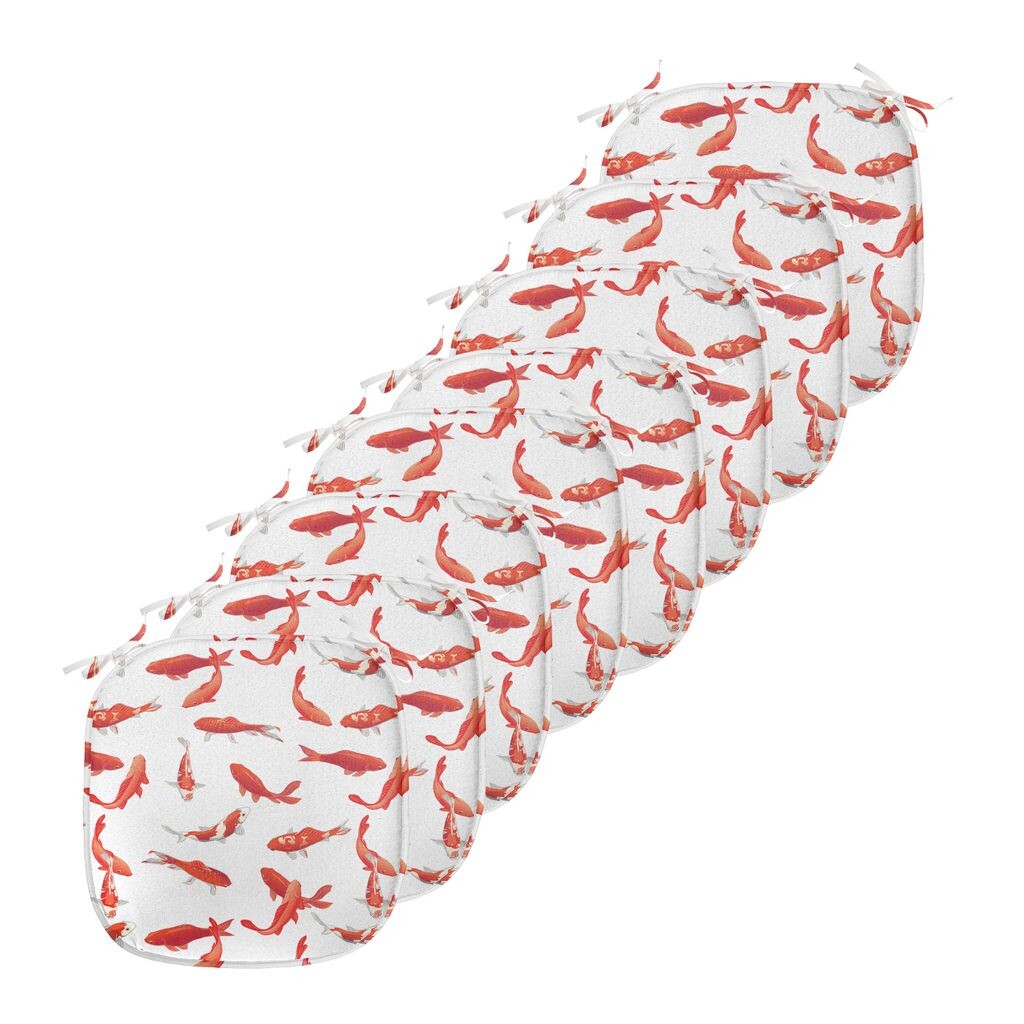 ABAKUHAUS Подушка Koi Fish для стульев в столовой, Koi Swarm Sea, декоративная водонепроницаемая подушка с ремнями для кухонных сидений, 40 x 40 см — упаковка из 8 шт., оранжевый
ABAKUHAUS Подушка Koi Fish для стульев в столовой, Koi Swarm Sea, декоративная водонепроницаемая подушка с ремнями для кухонных сидений, 40 x 40 см — упаковка из 8 шт., оранжевый